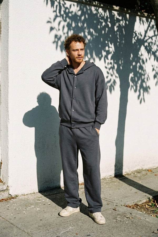 Erkek Timeless Bang Oversize Antrasit Sweatshirt