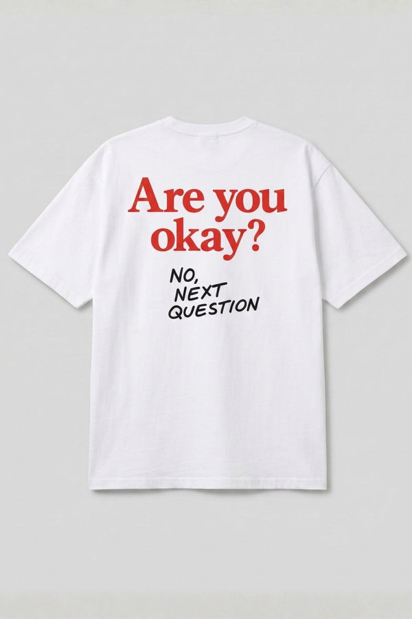 Erkek Relaxed 008 Oversize Beyaz T-Shirt