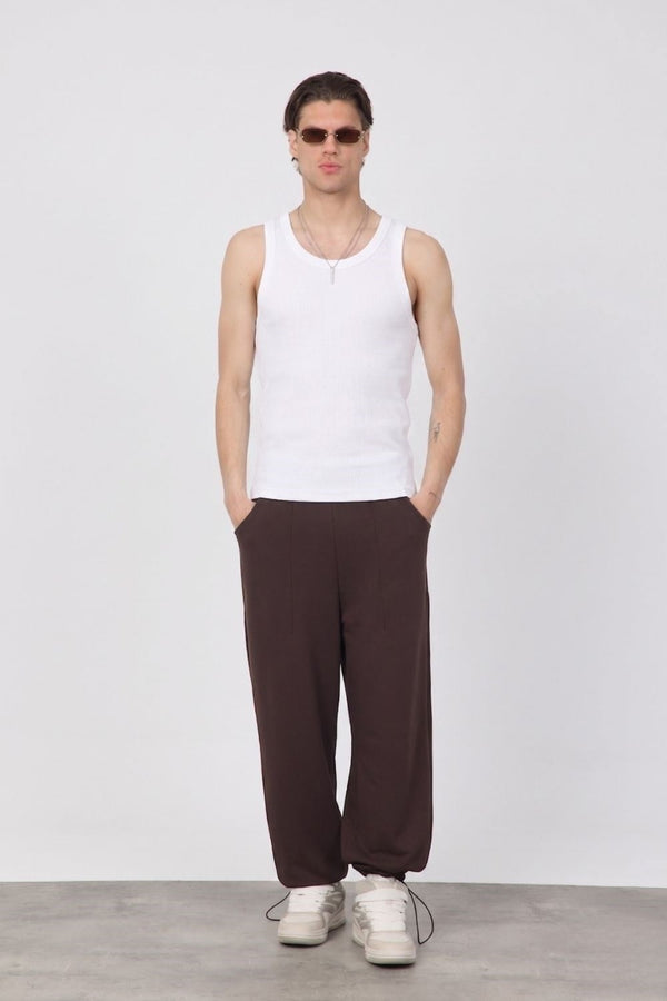 Erkek Tank Top Beyaz Atlet