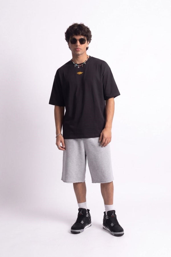 Erkek Yang Gri Jorts