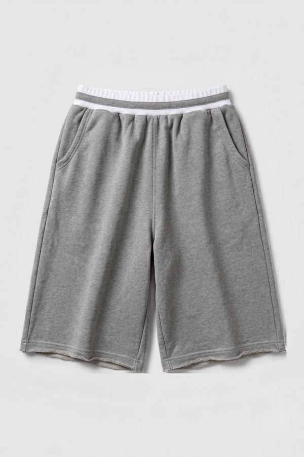 Erkek Yang Gri Jorts