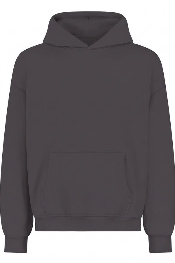 Kadın Chill Oversize Antrasit Hoodie