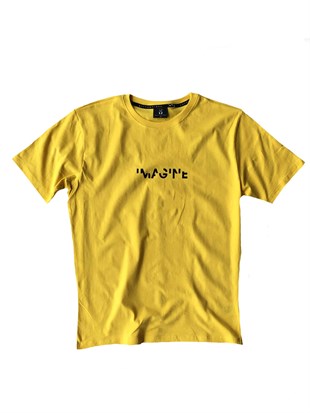 Imagine Sarı T-Shirt