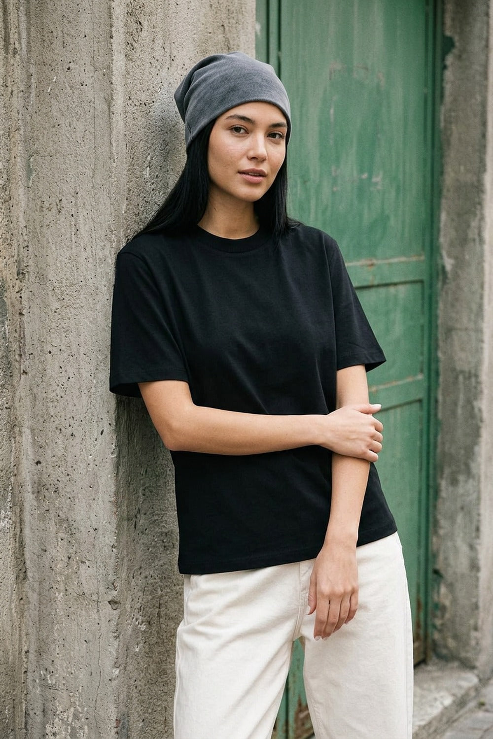 Kadın Basic Siyah T-Shirt