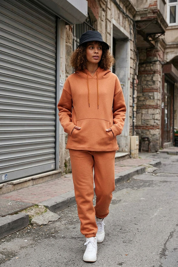 Kadın Jogger Tarçın Eşofman Altı