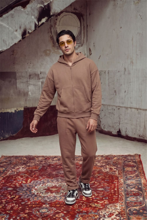 Erkek Baggy Chill Somon Eşofman Altı