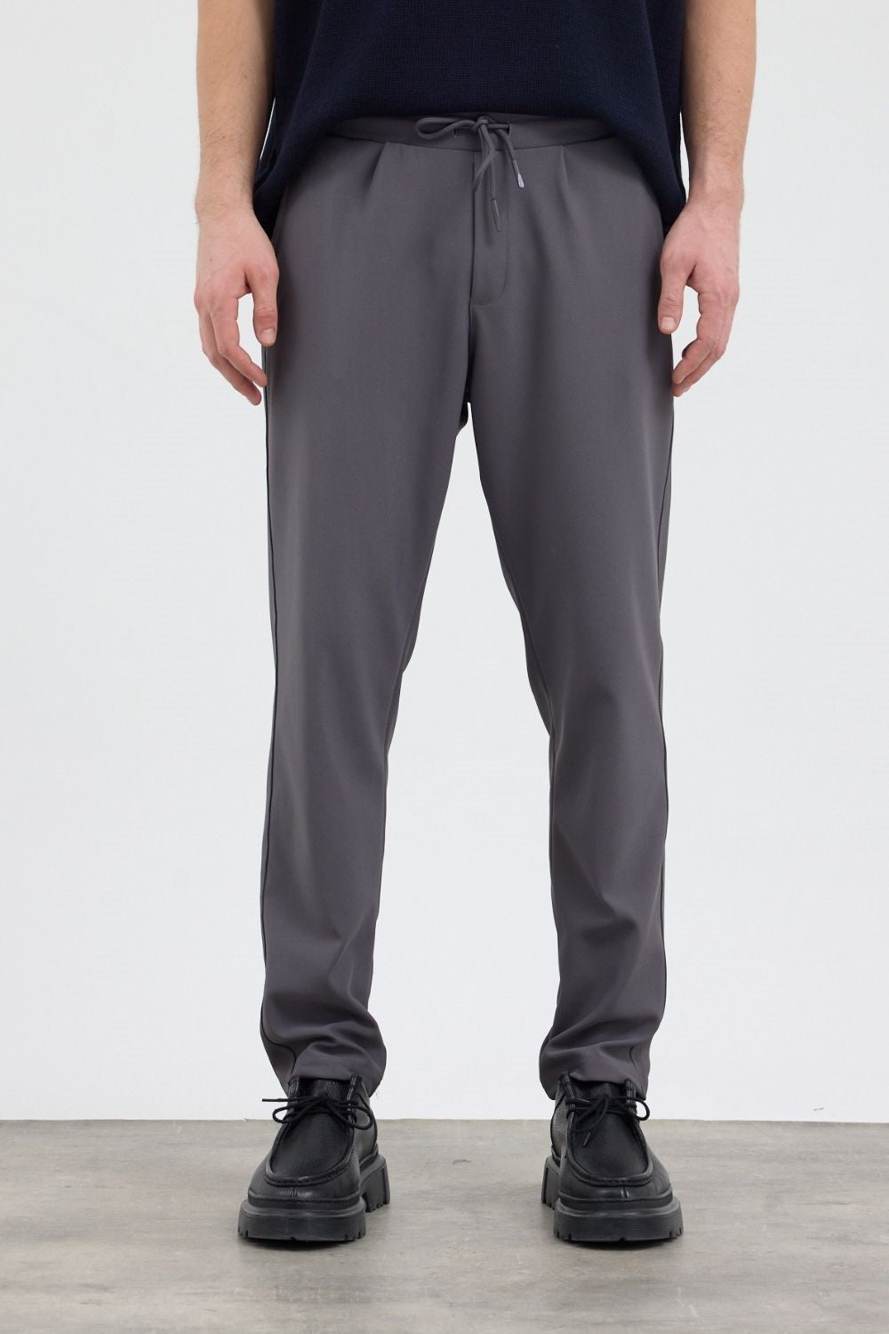 Erkek Boru Paça Füme Jogger Pantolon