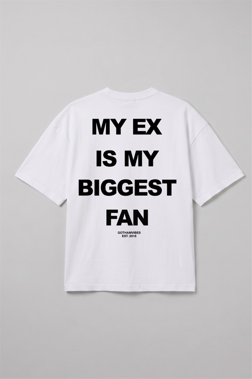 Boxy Ex Beyaz Premium T-Shirt