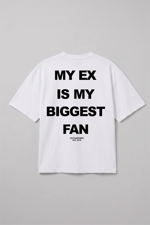 Boxy Ex Beyaz Premium T-Shirt