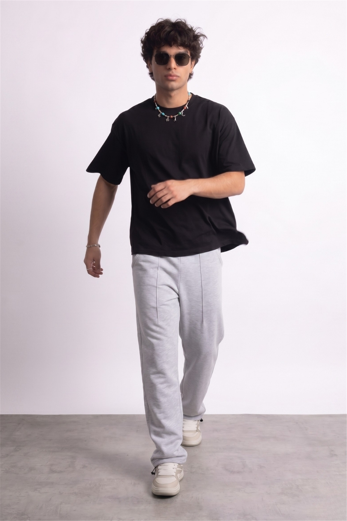 Boxy Shazam Siyah Premium T-Shirt