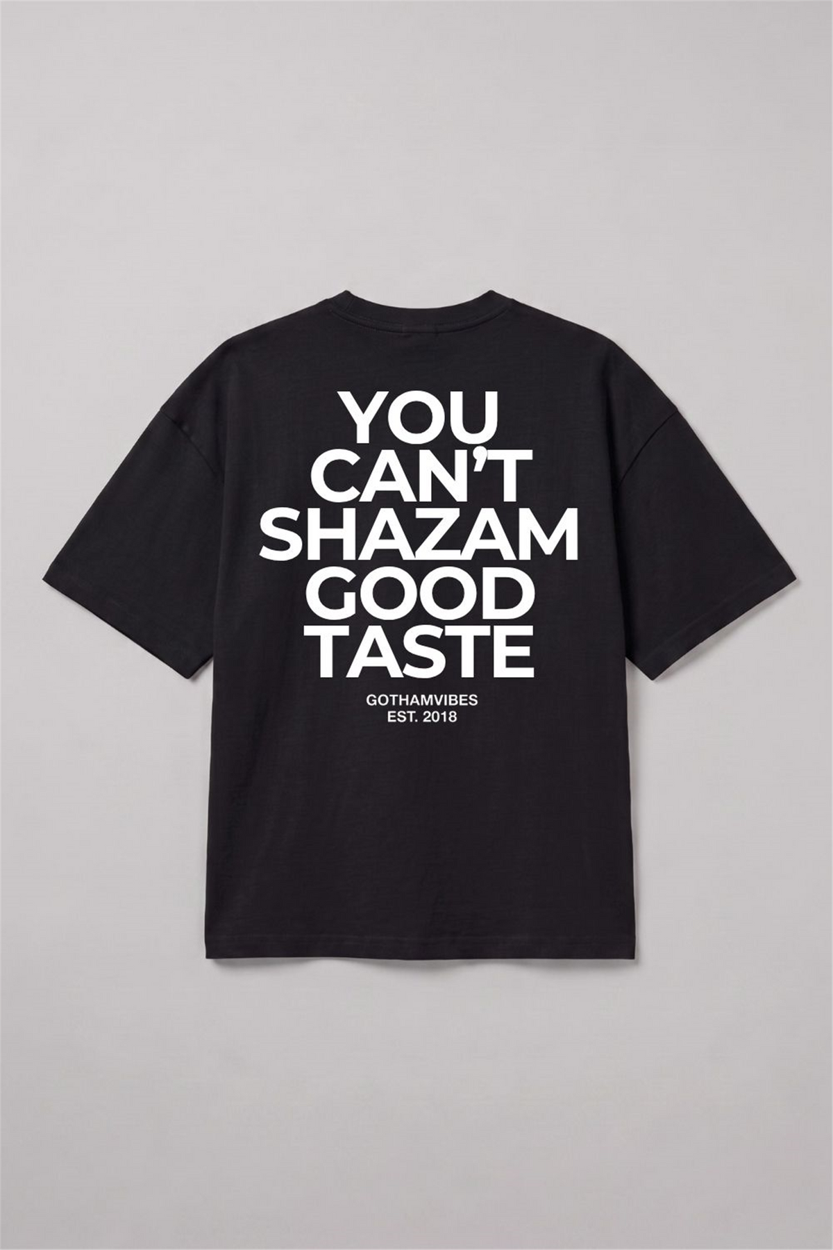 Boxy Shazam Siyah Premium T-Shirt