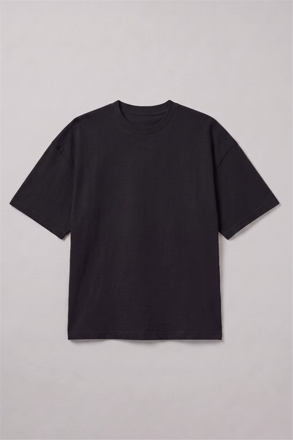 Boxy Shazam Siyah Premium T-Shirt