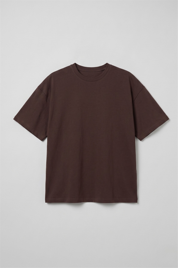 Boxy Star Kahverengi Premium T-Shirt