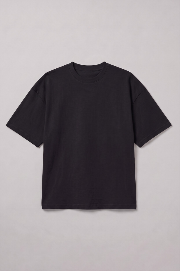 Boxy Star Siyah Premium T-Shirt
