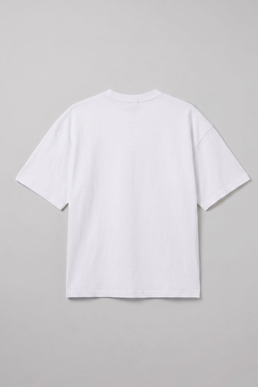 Erkek Chill Boxy Premium Beyaz T-Shirt