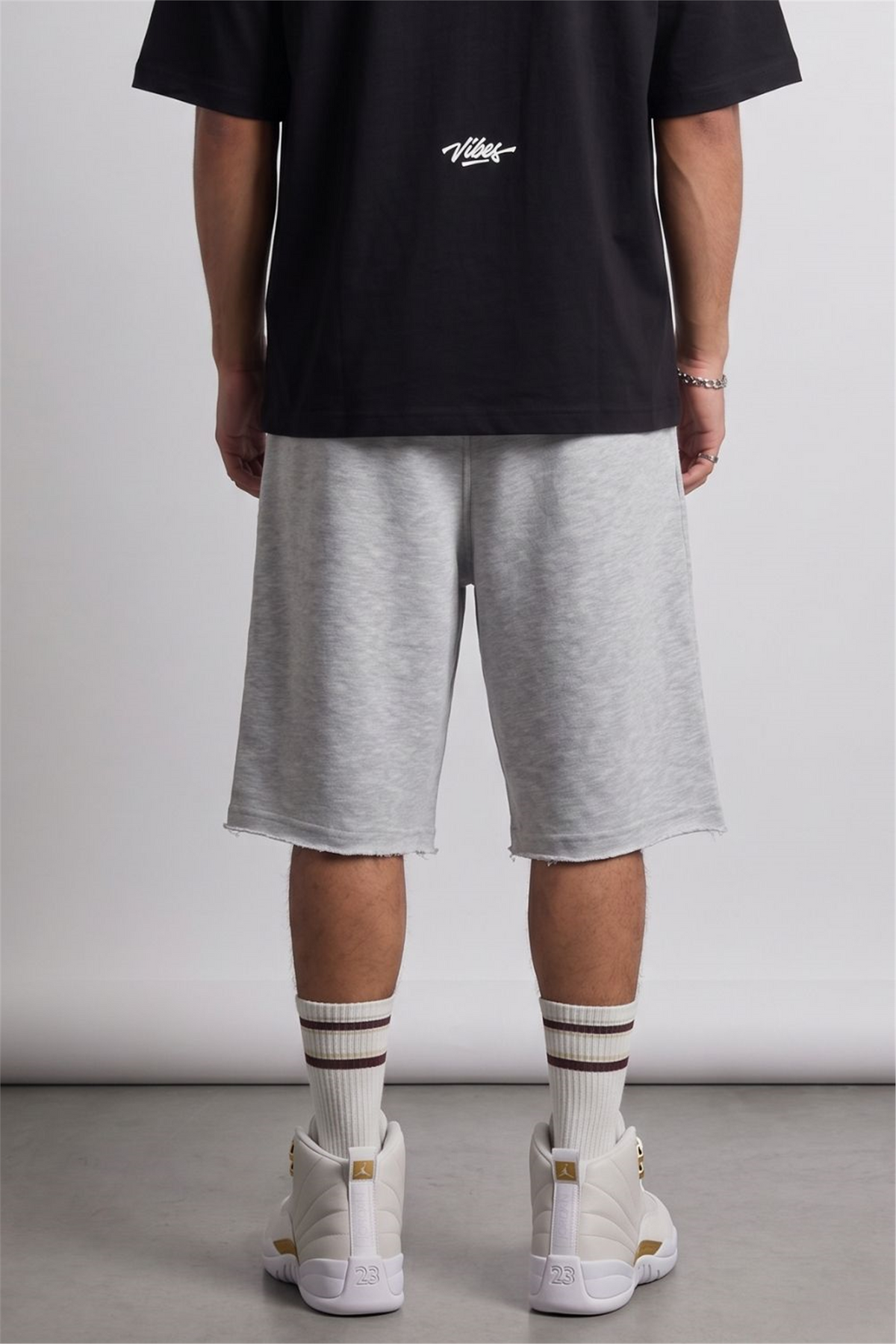 Erkek Yang Gri Jorts