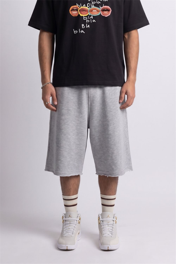 Erkek Yang Gri Jorts
