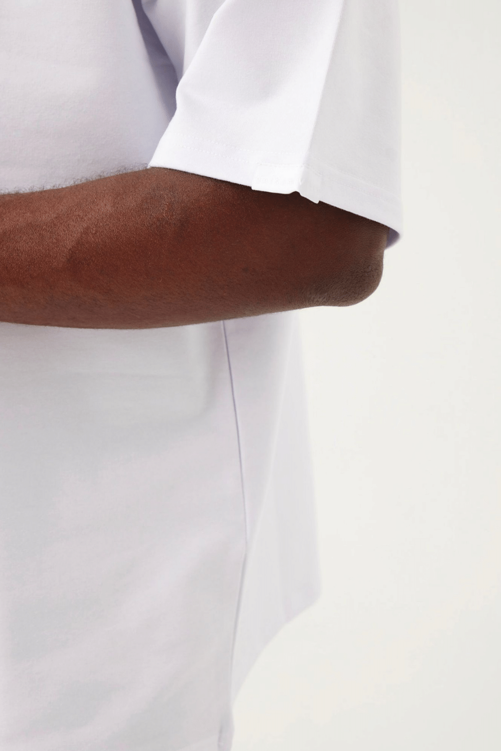 Erkek Hard To Explain Oversize Beyaz T-Shirt