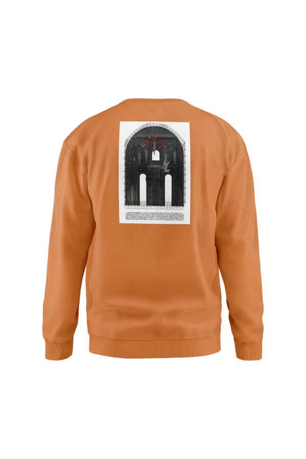 Erkek Reincarnation Oversize Tarçın Sweatshirt