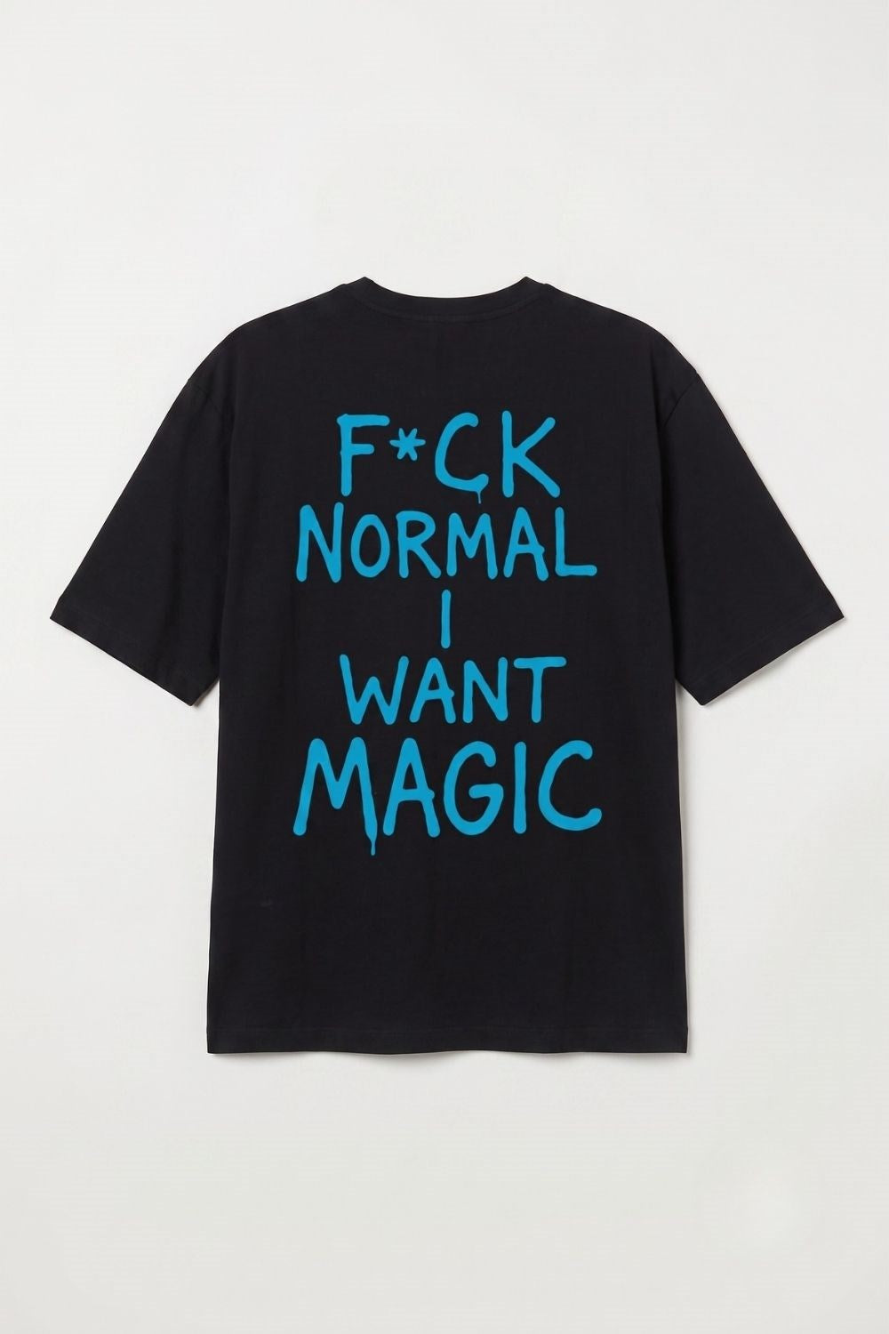 Erkek Relaxed 006 Oversize Siyah T-Shirt