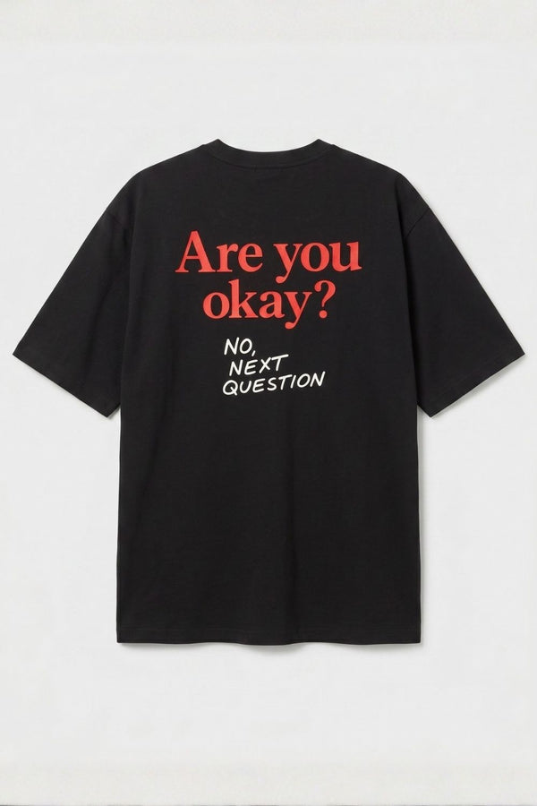 Erkek Relaxed 009 Oversize Siyah T-Shirt