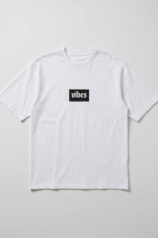 Erkek Relaxed 010 Oversize Beyaz T-Shirt