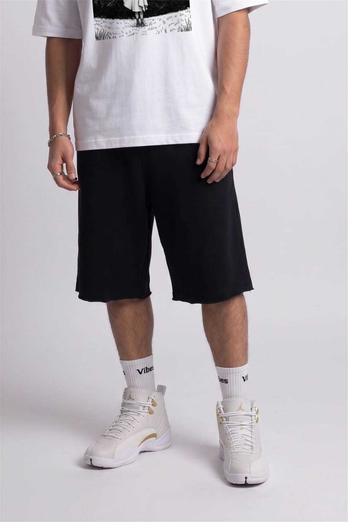 Erkek Yang Siyah Jorts