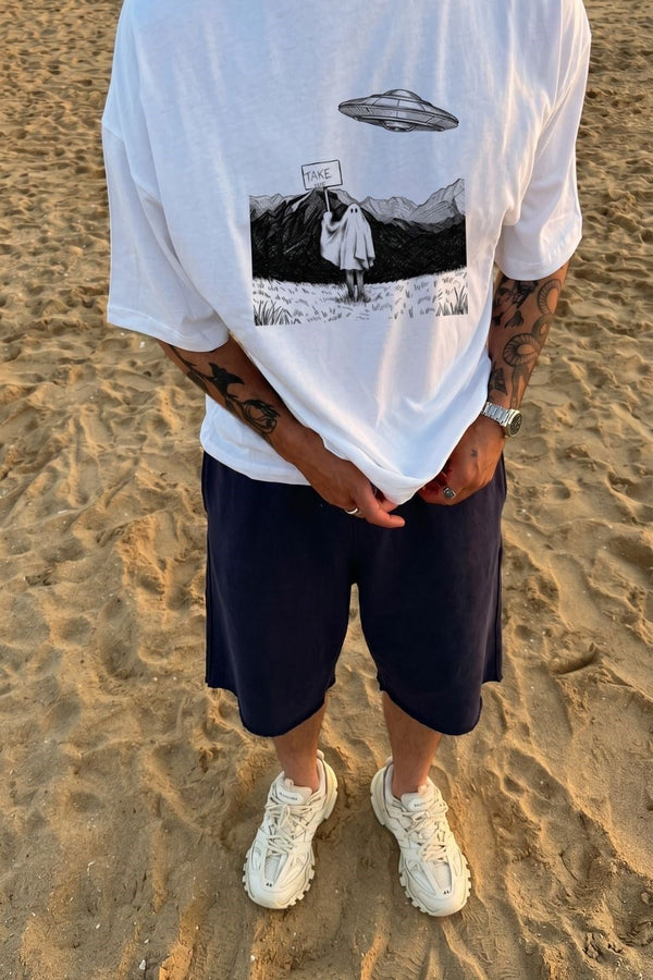 Erkek Yang Lacivert Jorts