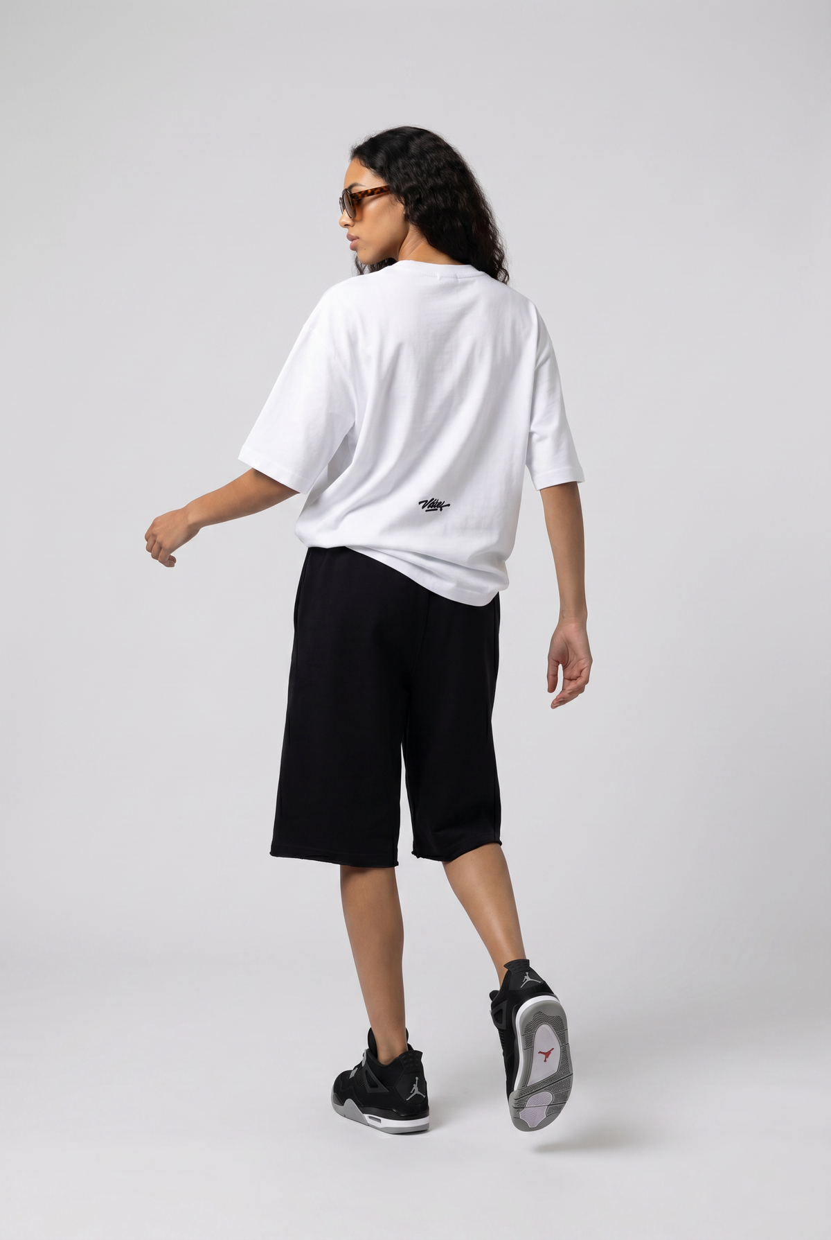 Kadın Take Me Oversize Beyaz T-Shirt