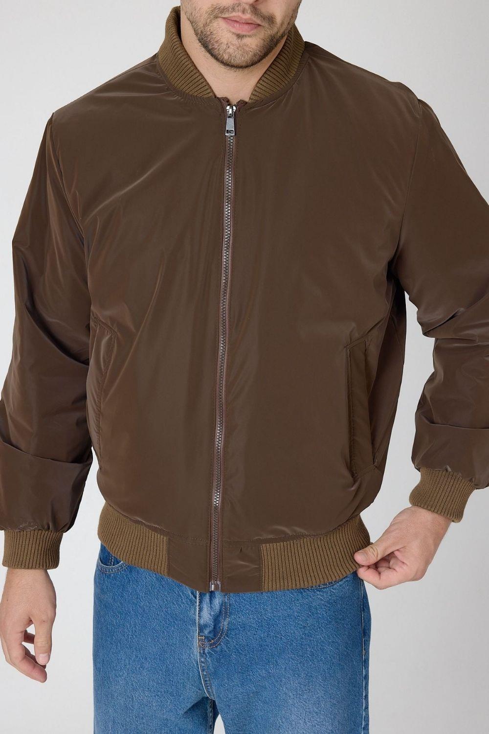 Vibes Bomber Kahverengi Ceket 014